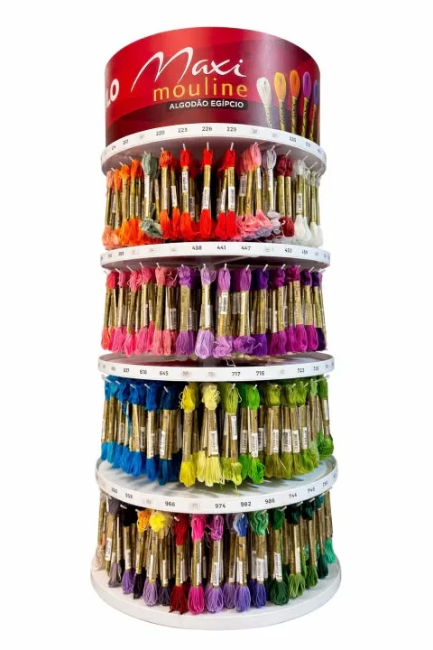 Exhibidor De Mouline 140 Colores